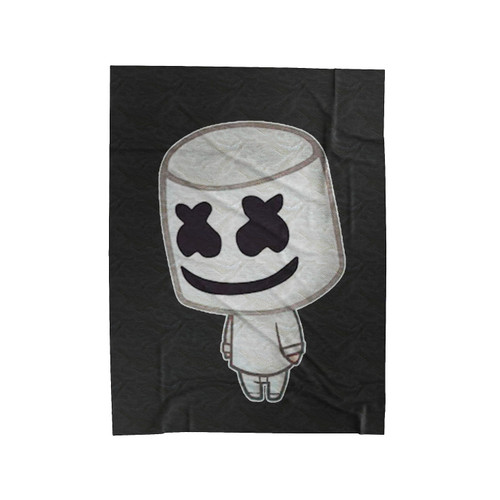 Dj Marshmellow Cute And Funny Velveteen Blanket