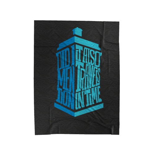 Doctor Who Tradis Velveteen Blanket