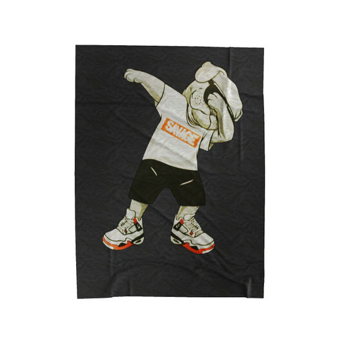 Dog Savage Printed Fashion Casual Hip Hop Humor Velveteen Blanket