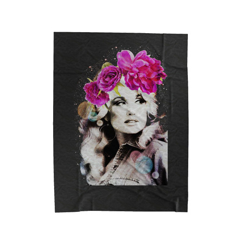 Dolly Parton Country Pop Blues Music Singer Velveteen Blanket