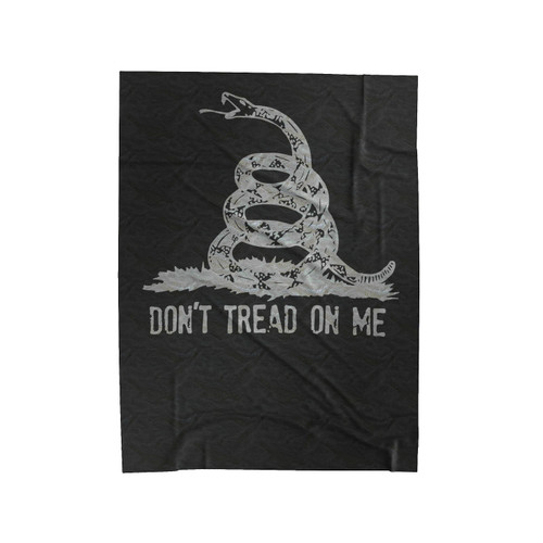 Don't Tread On Me Velveteen Blanket
