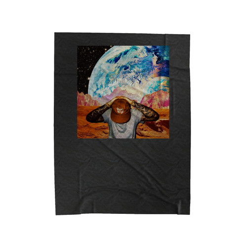 Don't Trip Velveteen Blanket