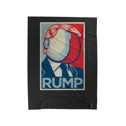 Donald Trump Rump 2016 Velveteen Blanket