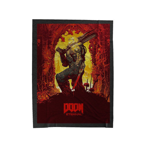 Doom Eternal Blood Velveteen Blanket