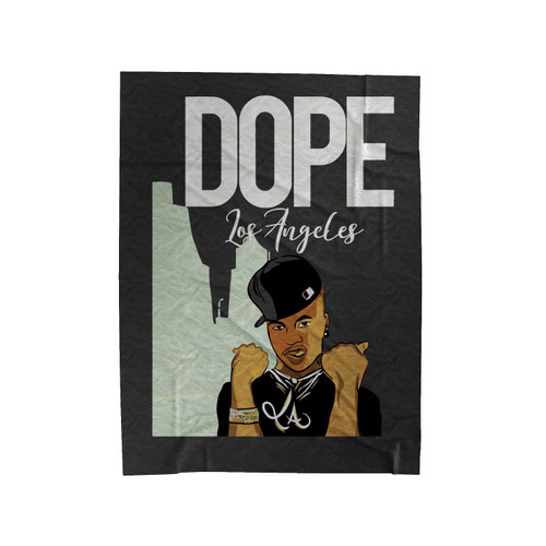 Dope Los Angeles Gaming Velveteen Blanket