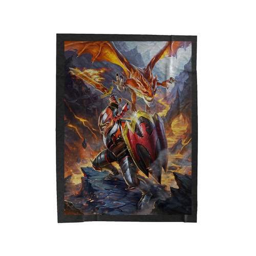 Dota 2 Dragon Knight Hero Op Velveteen Blanket