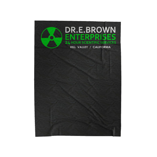 Dr E Brown Enterprises Velveteen Blanket