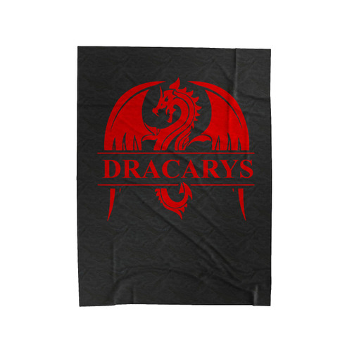 Dracarys Dragons Art Velveteen Blanket