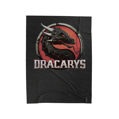 Dracarys Mortal Combat Velveteen Blanket
