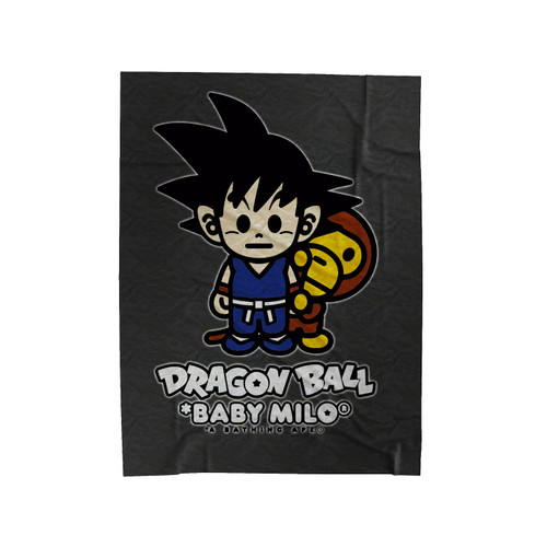 Dragon Ball A Bathing Ape Parodi Velveteen Blanket