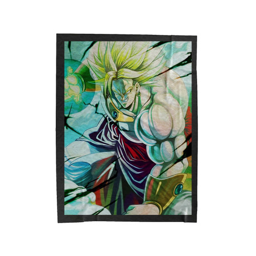 Dragon Ball Broly Saiyan Velveteen Blanket