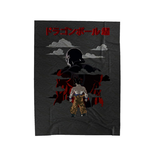 Dragon Ball Super Jiren Vs Goku Velveteen Blanket