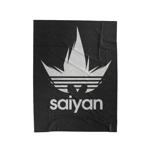 Dragon Ball Z Saiyan Adiddas 1 Velveteen Blanket
