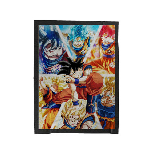 Dragon Ball Z Super Goku Velveteen Blanket