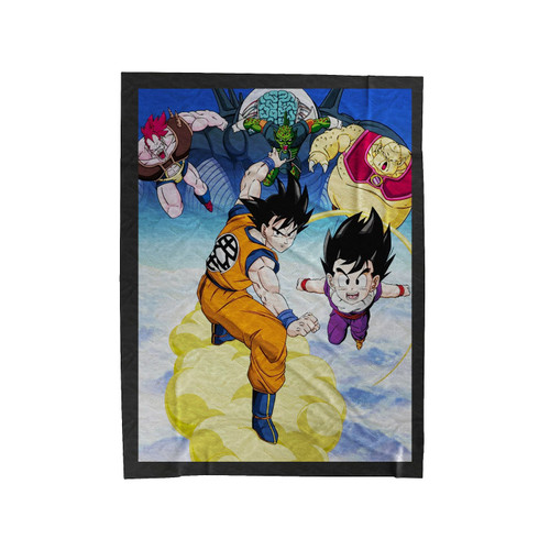 Dragon Ball Z The World's Strongest Velveteen Blanket
