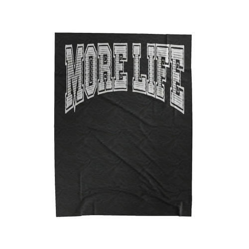 Drake More Life Quotes Velveteen Blanket