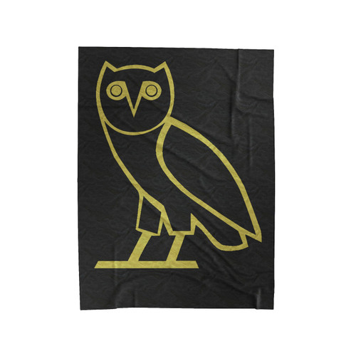 Drake Owl Ovo Owl Velveteen Blanket