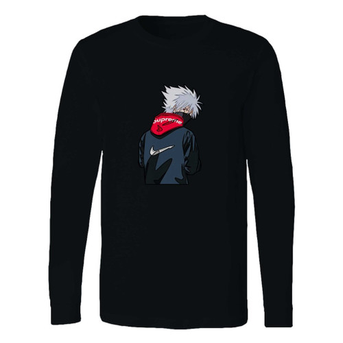 This classic fit kakashi supreme long sleeve shirt is casually elegant and very comfortable. With fine quality print to make one stand out, it's a perfect fit for every occasion.