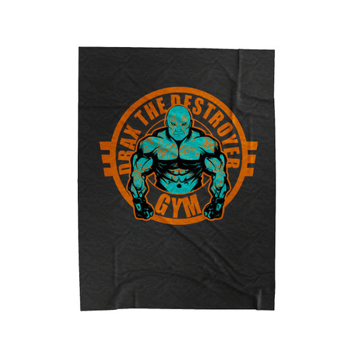 Drax Gym Logo Velveteen Blanket