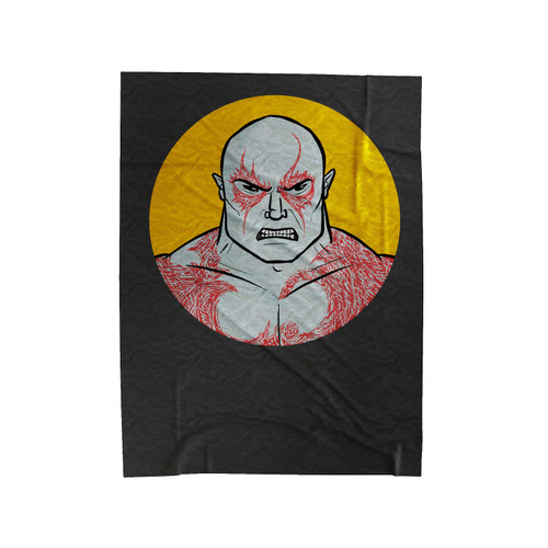 Drax Marvel Avengers Infinity War Guardians Of The Galaxy Velveteen Blanket