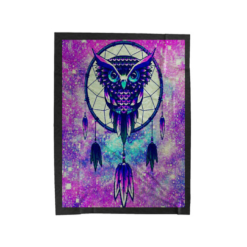 Dreamcatcher Owl Velveteen Blanket