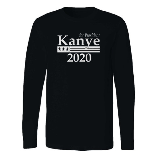 This classic fit kanye west for president 2020 long sleeve shirt is casually elegant and very comfortable. With fine quality print to make one stand out, it's a perfect fit for every occasion.
