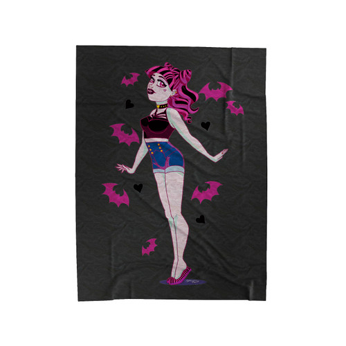 Dress Tumblr Cutout Velveteen Blanket