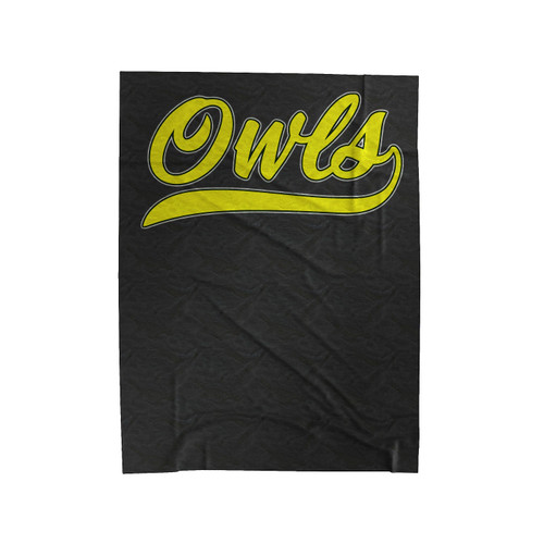 Drhake Owls Green Ovho Velveteen Blanket