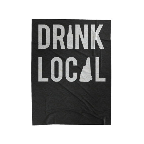 Drink Local Velveteen Blanket