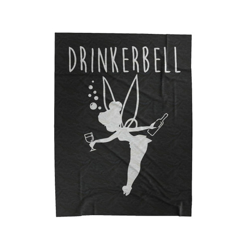 Drinkerbell Disney Funny Velveteen Blanket