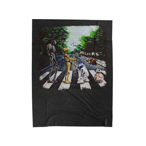 Droids Abbey Road Velveteen Blanket