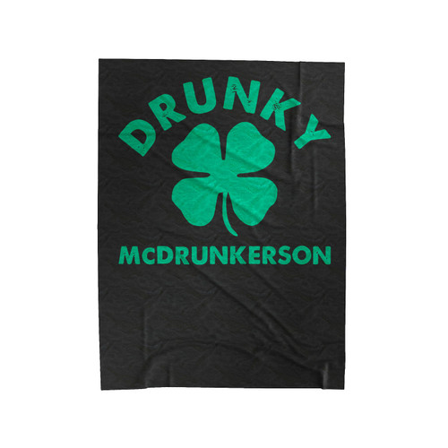 Drunky Mcdrunkerson Velveteen Blanket
