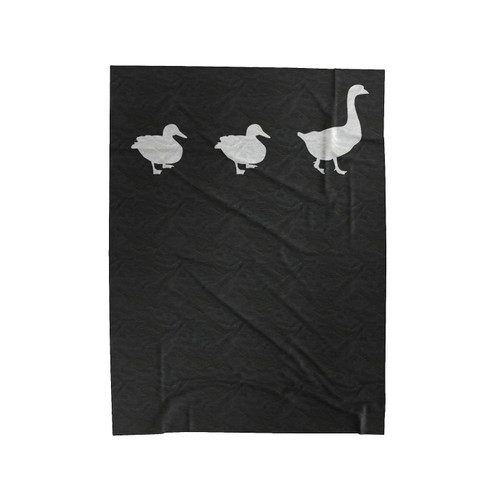 Duck Duck Goose Duck Deer Buck Goose Hunting Hunt Geek Velveteen Blanket