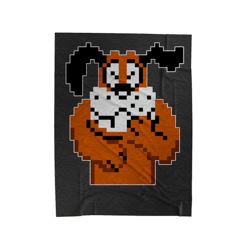 Duck Hunt Dog Velveteen Blanket