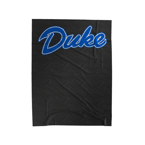 Duke University Logo Velveteen Blanket