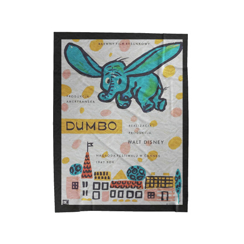 Dumbo Walt Disney 1 Velveteen Blanket
