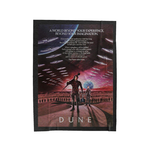 Dune 1984 Movie Velveteen Blanket