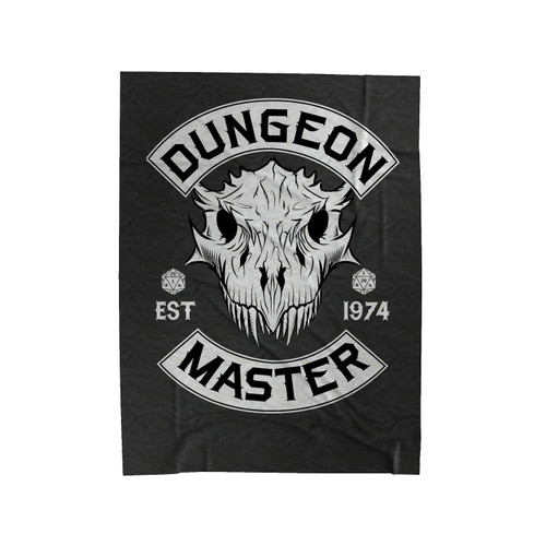 Dungeon Master 1974 D20 Gamer Dungeons And Dragons Dnd Velveteen Blanket