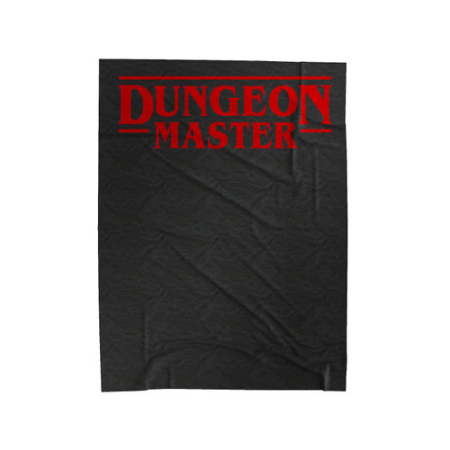Dungeon Master Dm Stranger Things Velveteen Blanket