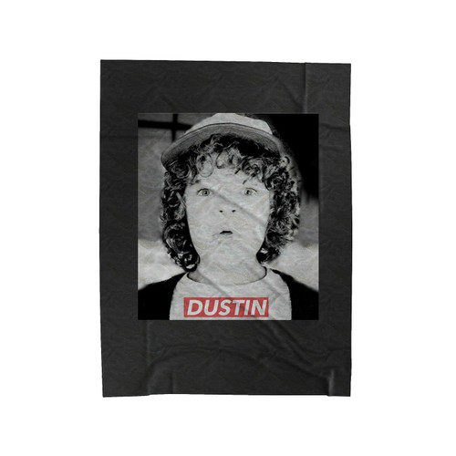 Dustin Classic - Stranger Things Velveteen Blanket