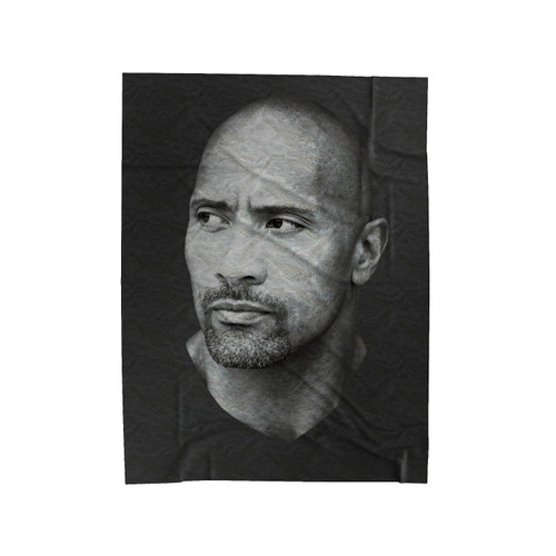Dwayne Johnson The Rock Star Velveteen Blanket