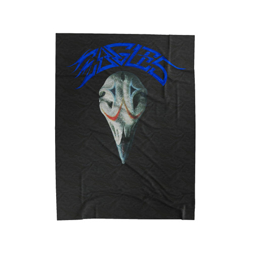 Eagles Iconic Band Logo Blue Velveteen Blanket