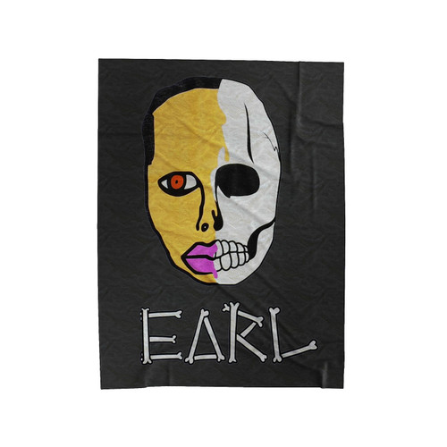 Earl Skull Velveteen Blanket