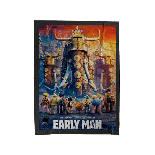 Early Man Velveteen Blanket
