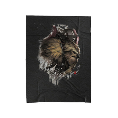 Earthshaker Dota Velveteen Blanket