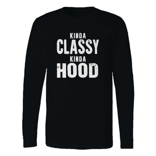 This classic fit kinda classy kinda hood long sleeve shirt is casually elegant and very comfortable. With fine quality print to make one stand out, it's a perfect fit for every occasion.