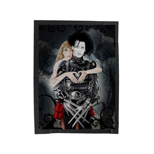 Edward Scissorhands Velveteen Blanket