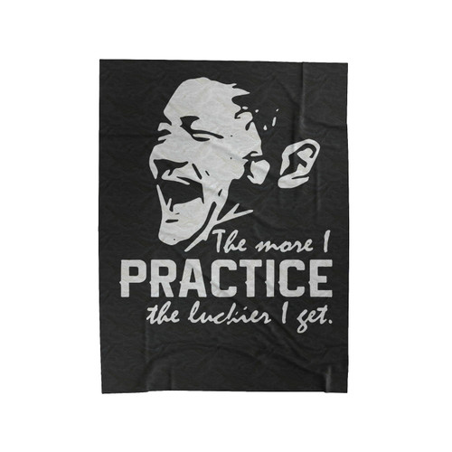 Efren Lucky Pool Player Velveteen Blanket