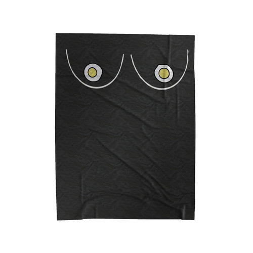 Eggs Boobs Velveteen Blanket