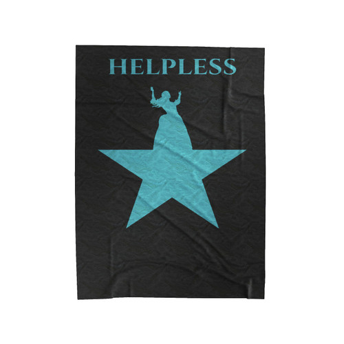 Eliza Hamilton Velveteen Blanket